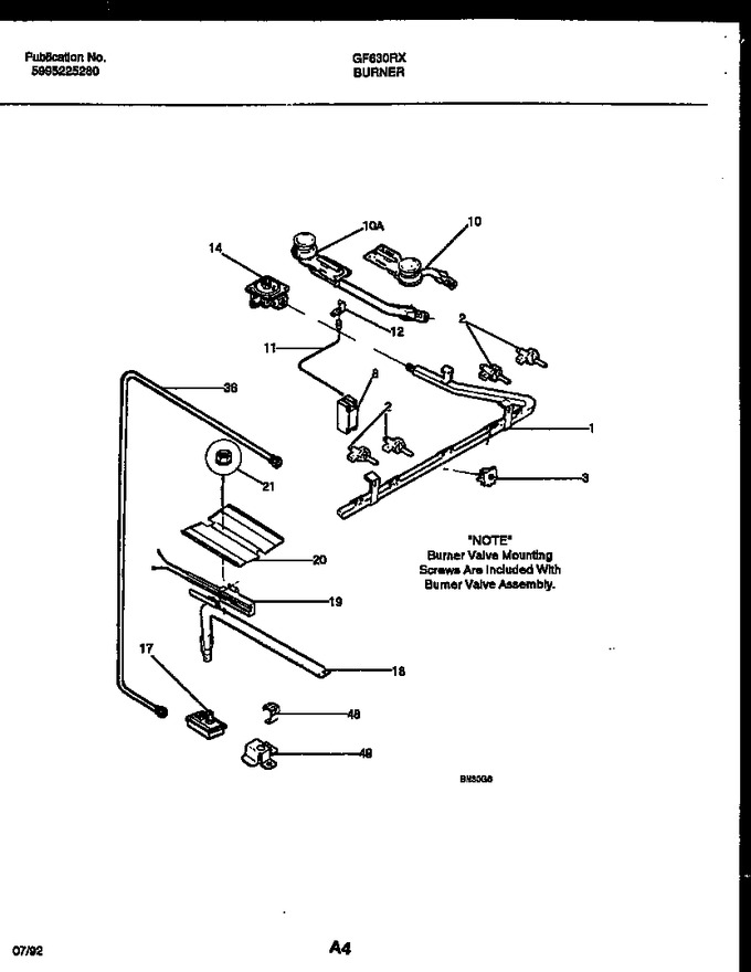 Diagram for GF630RXD1