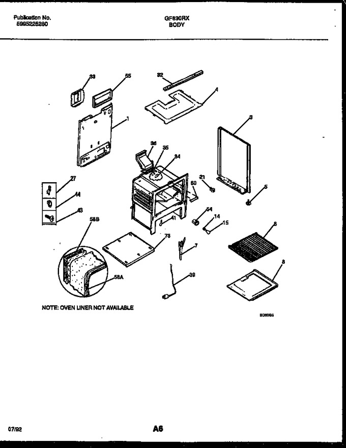 Diagram for GF630RXD1