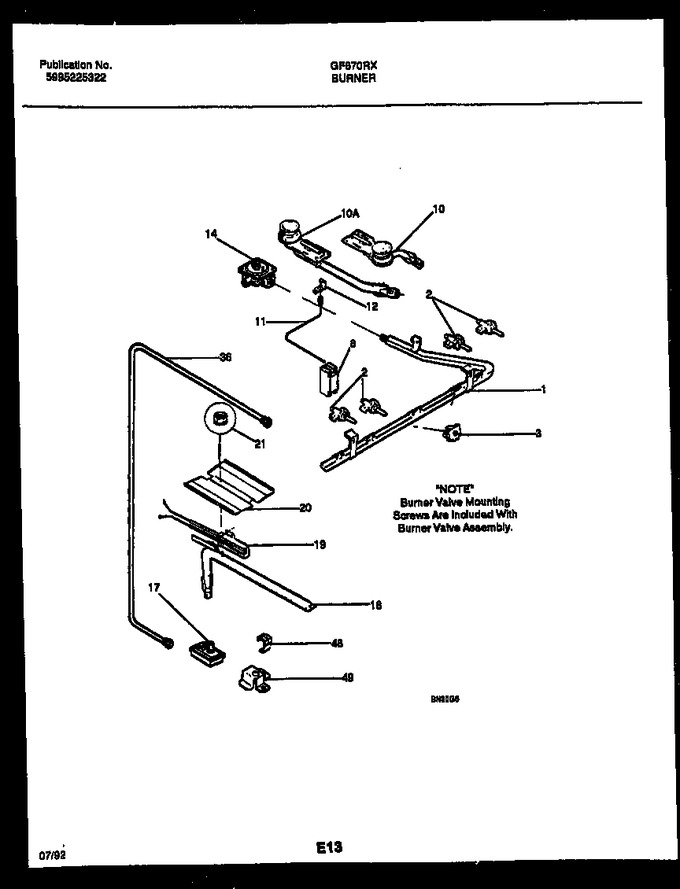 Diagram for GF670RXW1