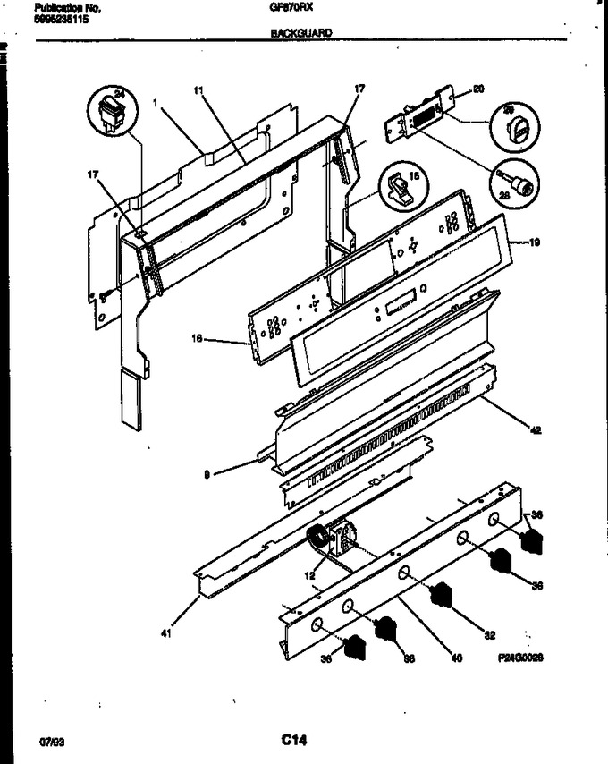 Diagram for GF670RXW2