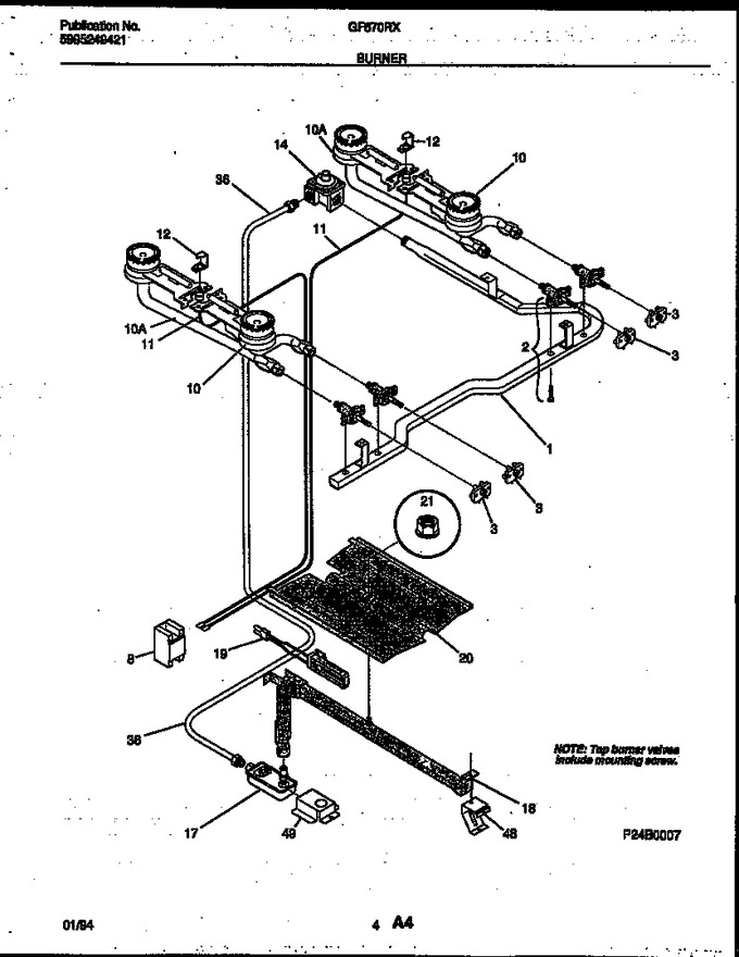 Diagram for GF670RXD4