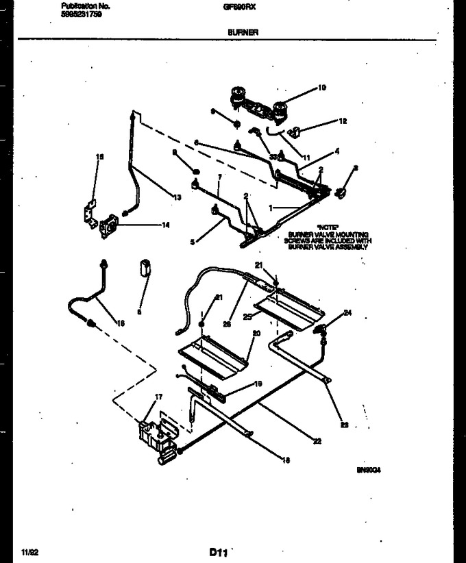 Diagram for GF690RXW2