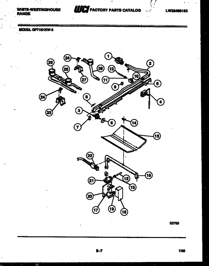 Diagram for GF716HXW3
