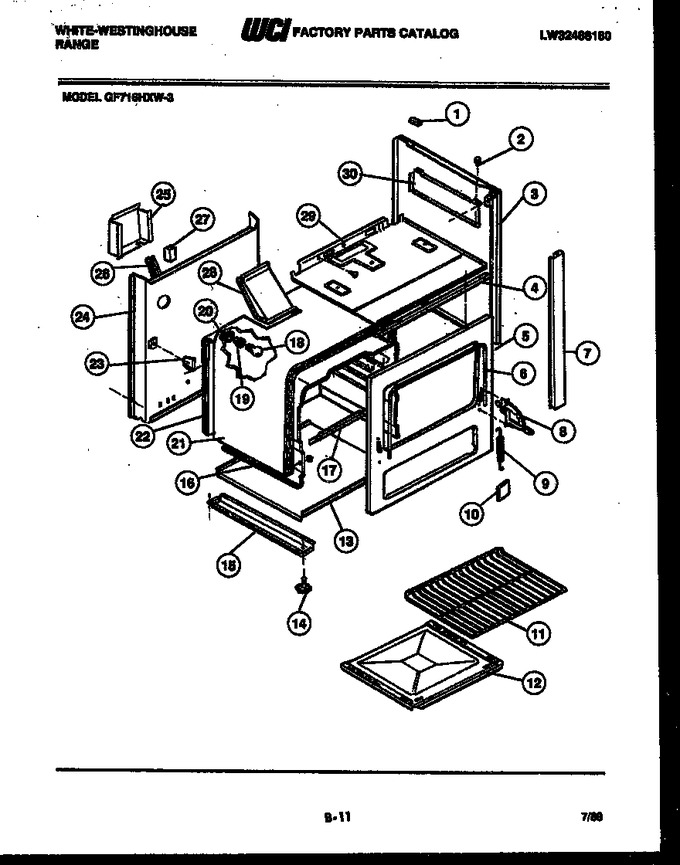 Diagram for GF716HXW3