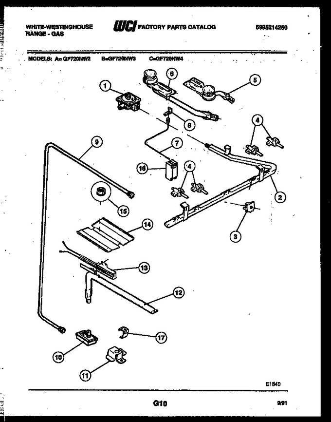 Diagram for GF720ND3