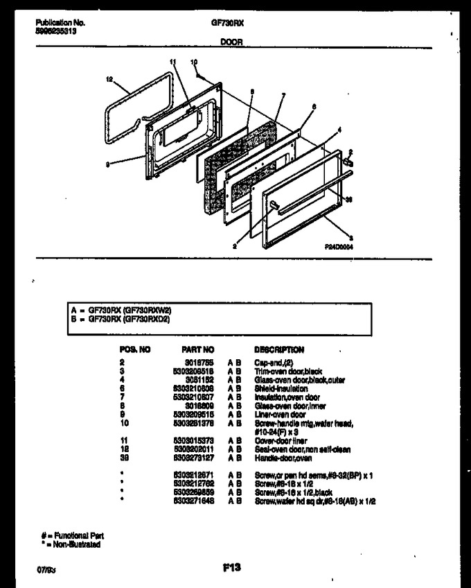 Diagram for GF730RXD2