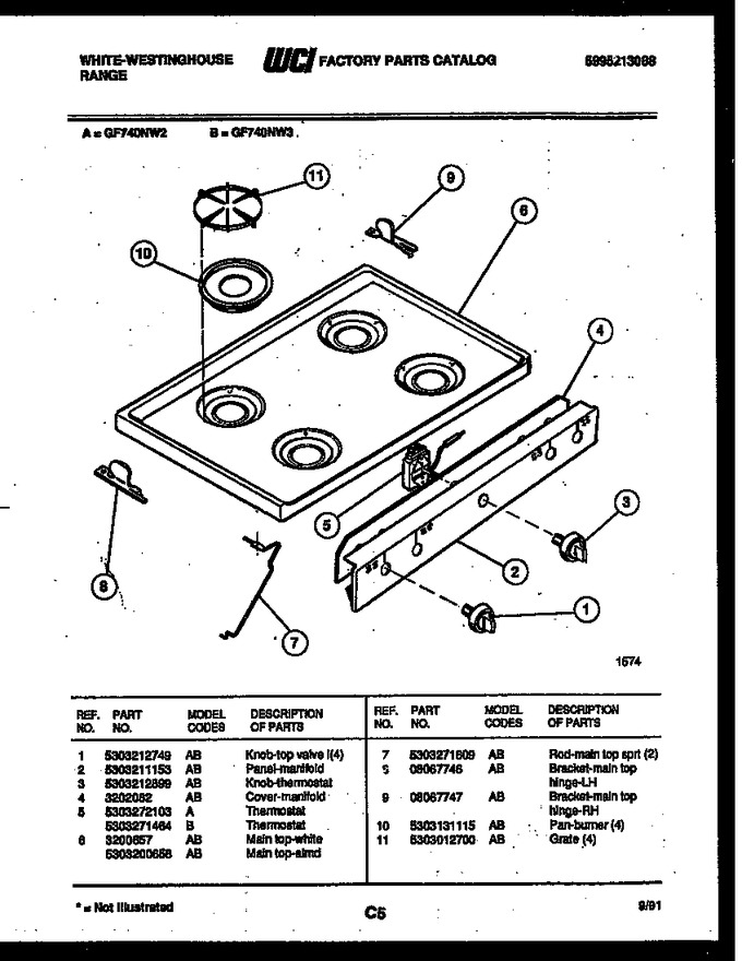 Diagram for GF740ND3