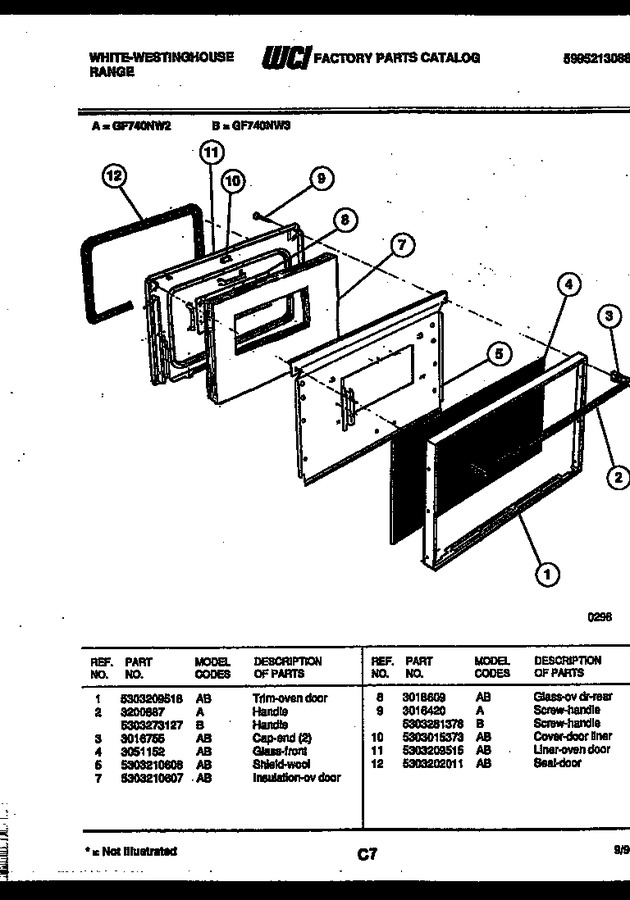 Diagram for GF740ND3