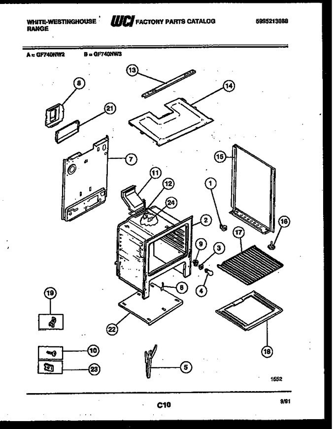 Diagram for GF740ND3