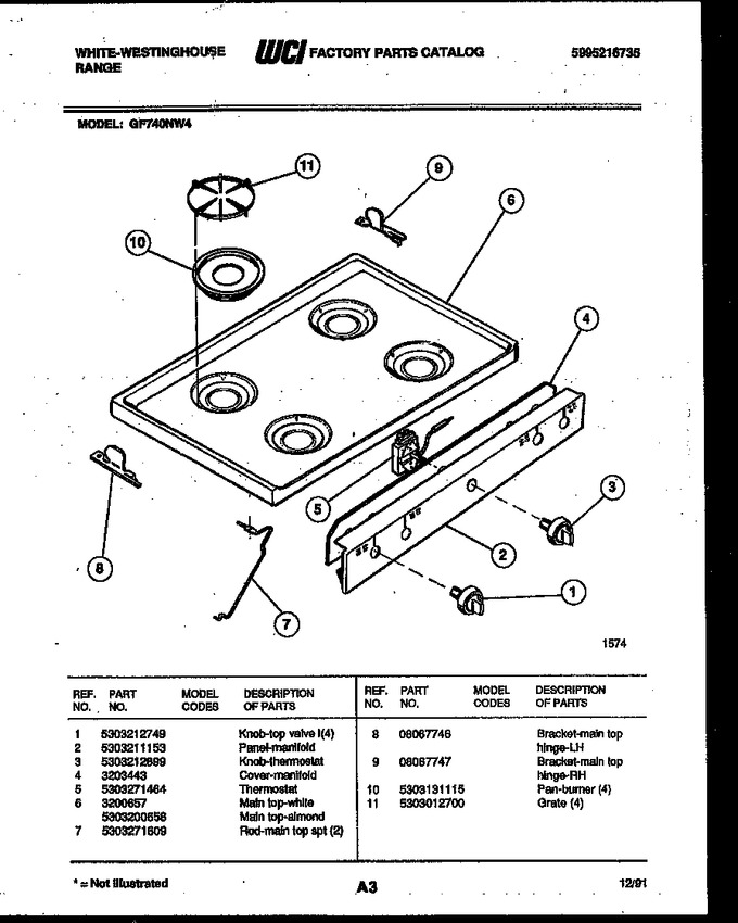 Diagram for GF740ND4