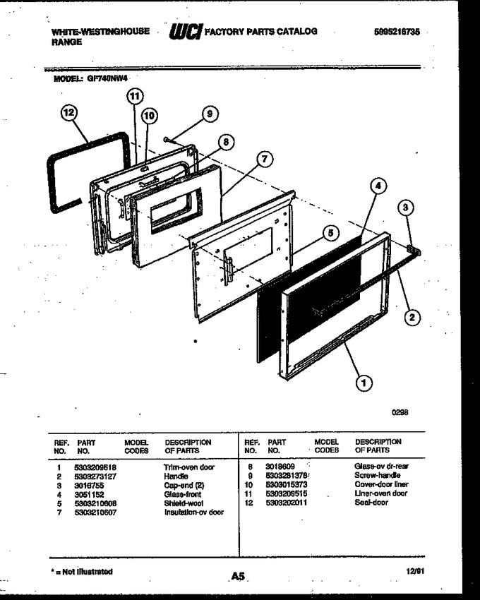 Diagram for GF740NW4