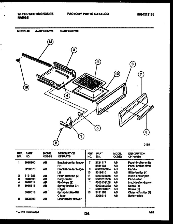 Diagram for GF740NW6