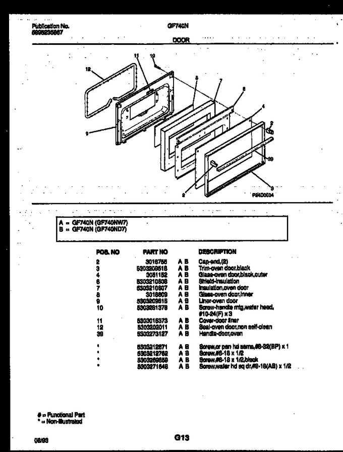 Diagram for GF740ND7