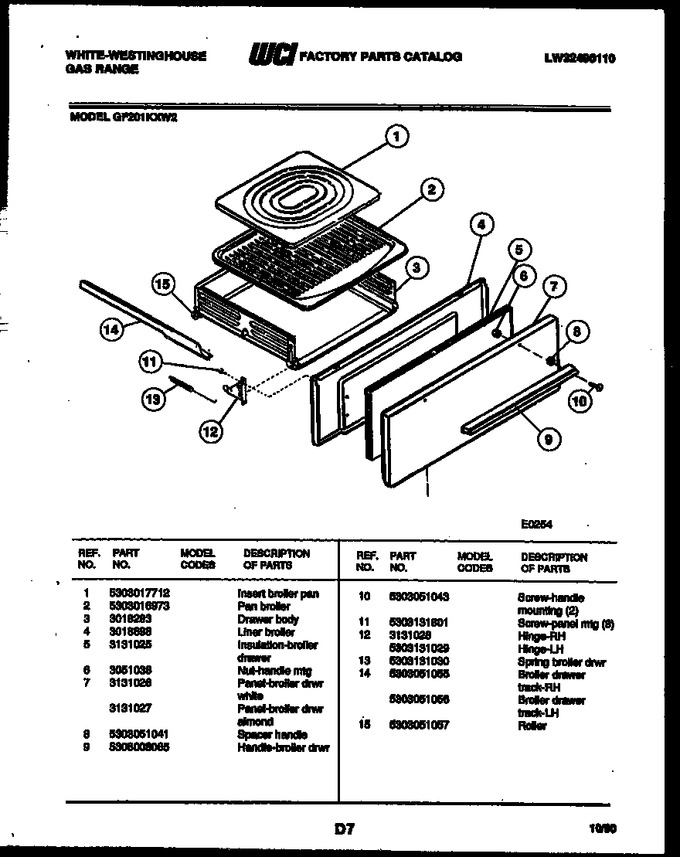 Diagram for GF750NW1