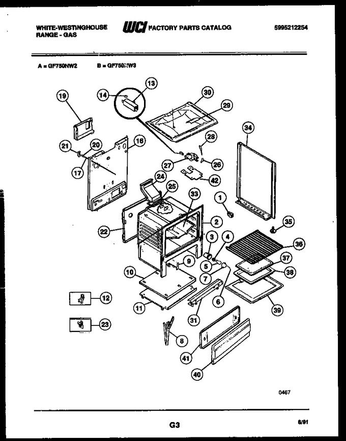 Diagram for GF750NW3