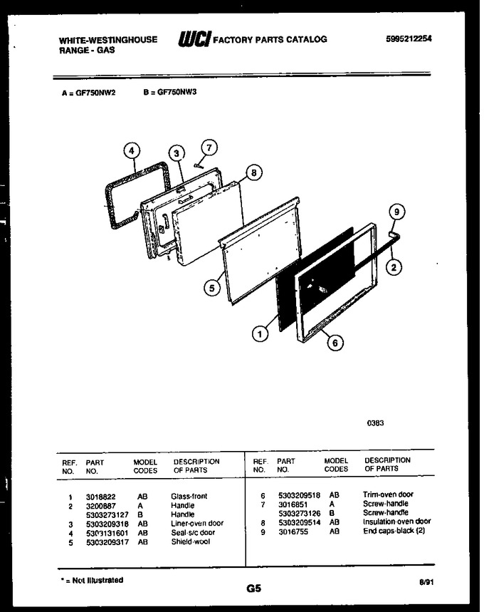 Diagram for GF750ND3