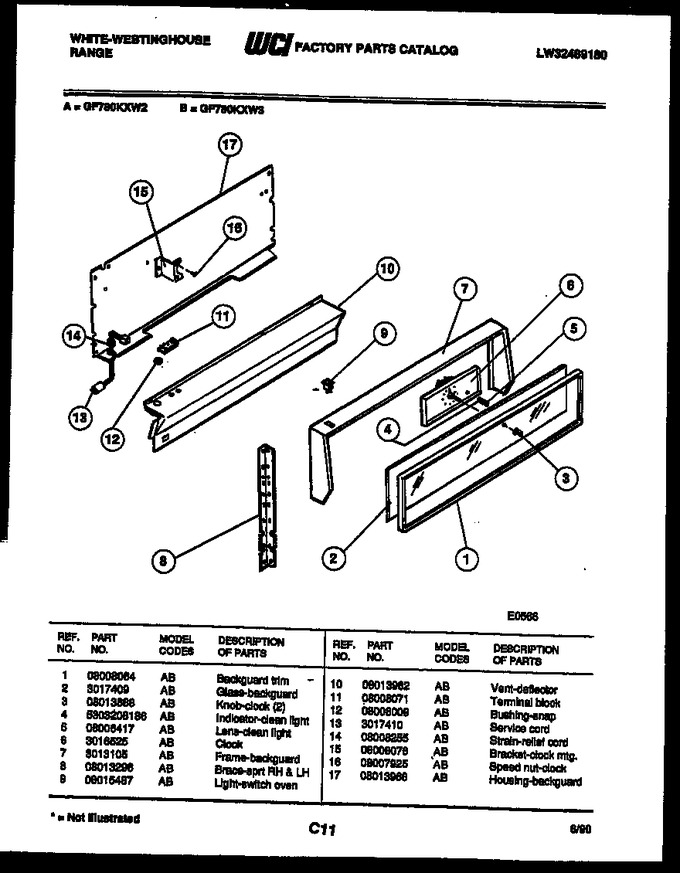 Diagram for GF780KXD2