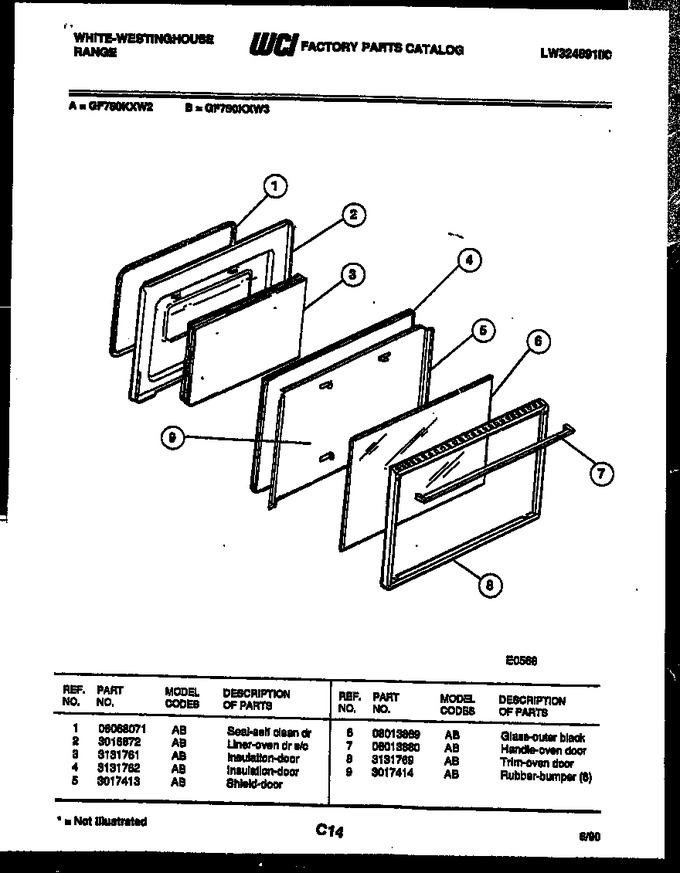 Diagram for GF780KXD3