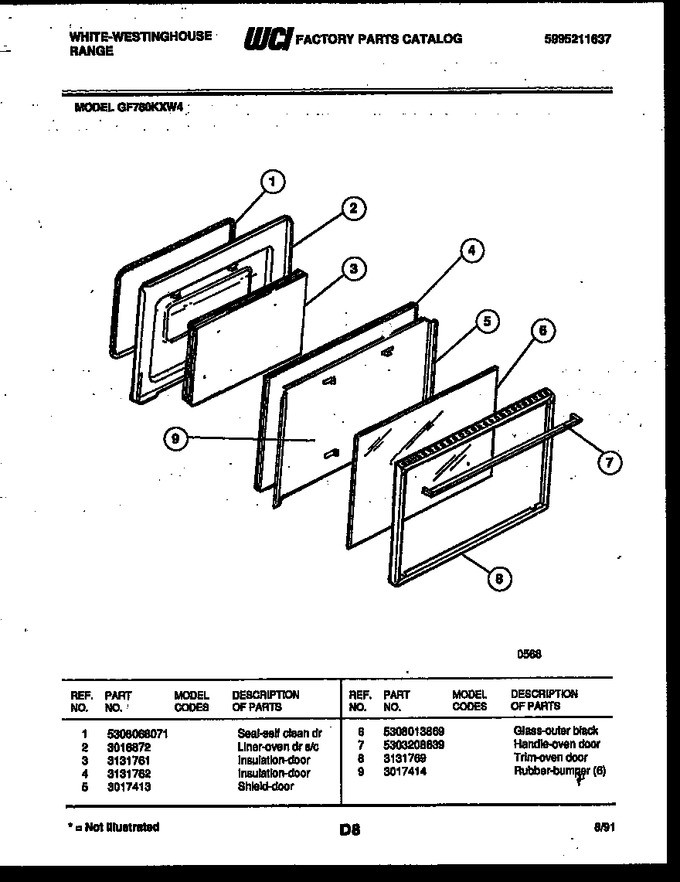 Diagram for GF780KXW4