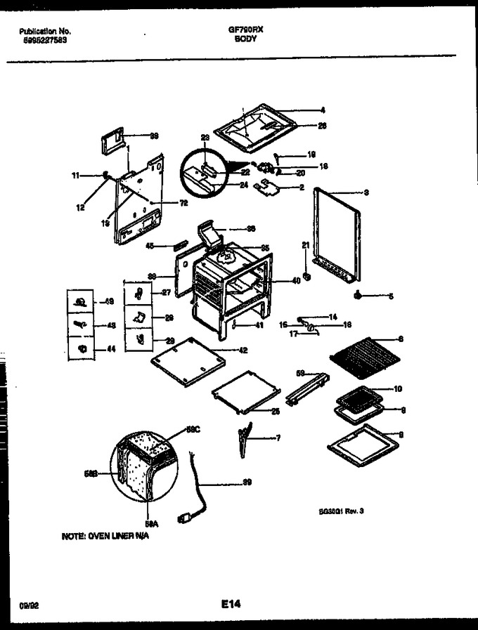 Diagram for GF790RXW1