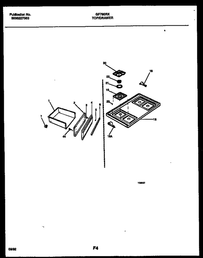 Diagram for GF790RXW1