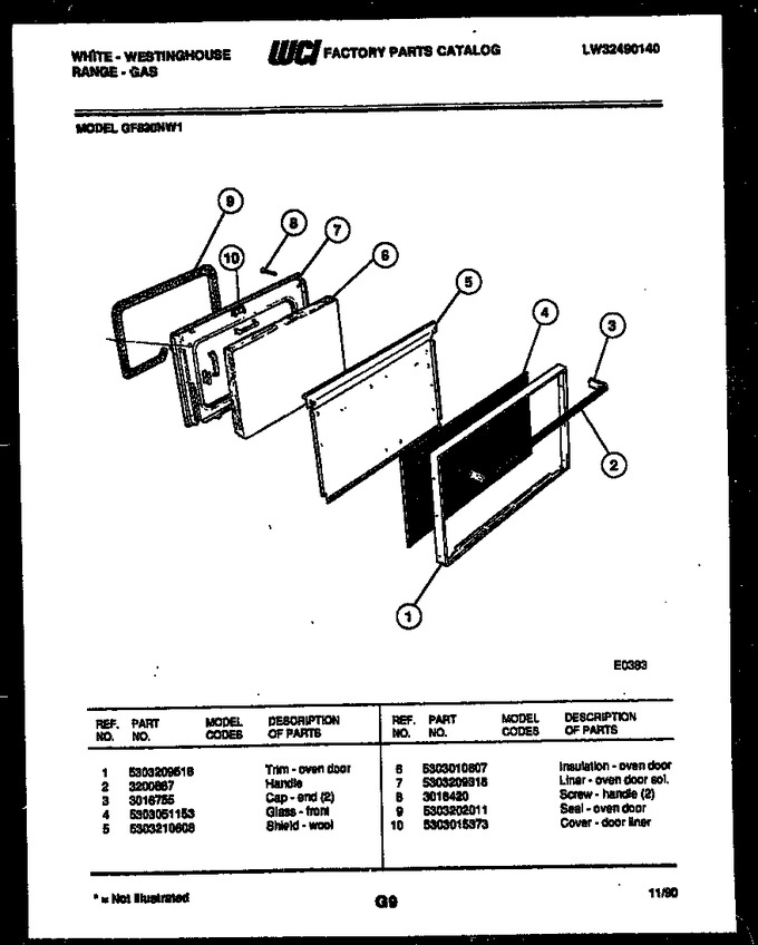 Diagram for GF830ND1