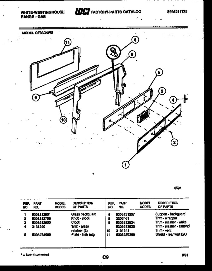 Diagram for GF830NW2