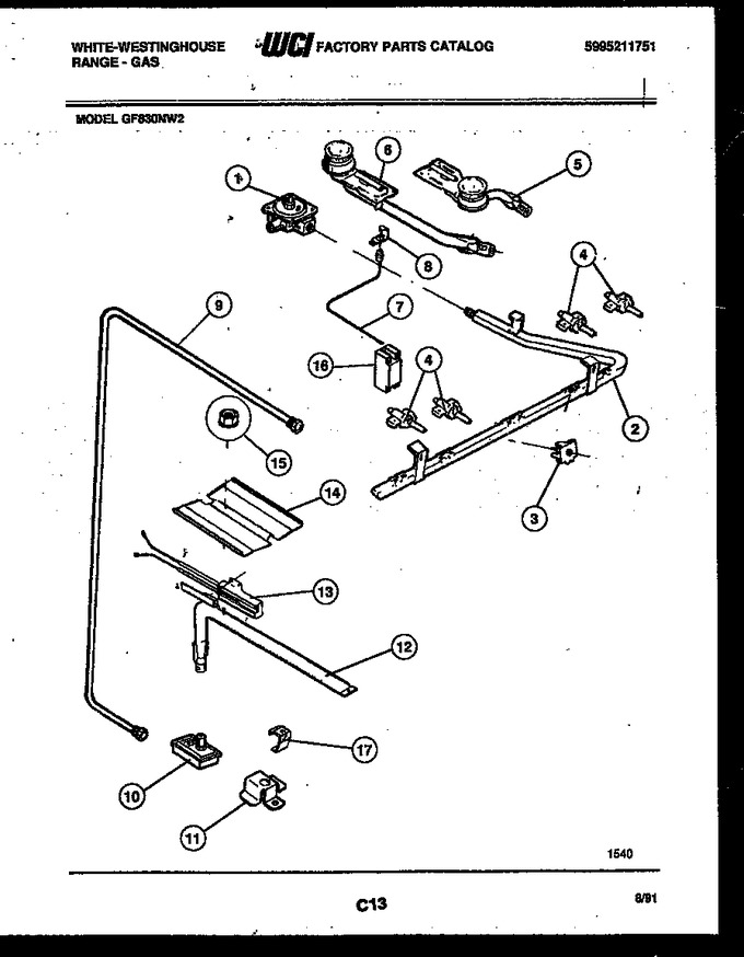 Diagram for GF830NW2