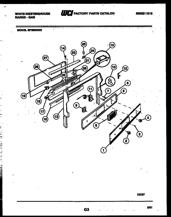 Diagram for GF950NW2