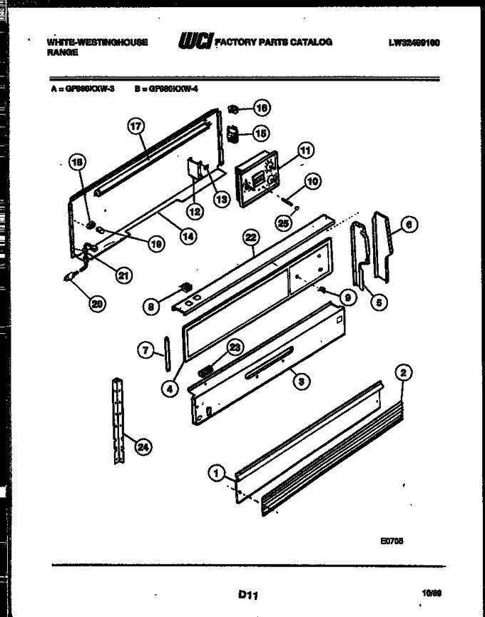 Diagram for GF980KXD4