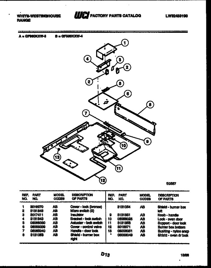 Diagram for GF980KXD4