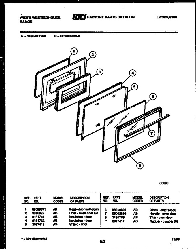 Diagram for GF980KXD4