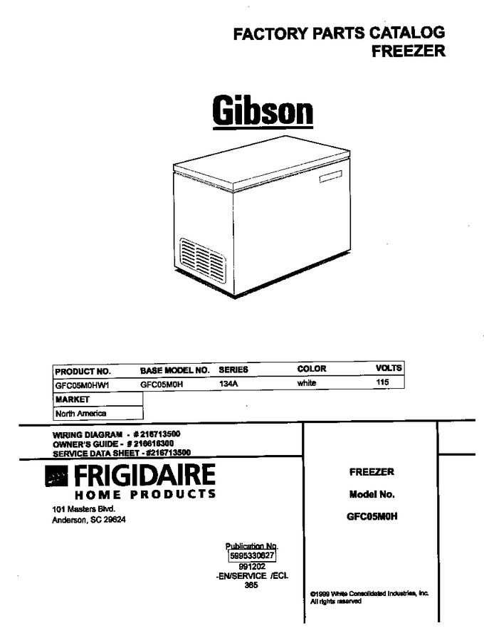 Diagram for GFC05M0HW1