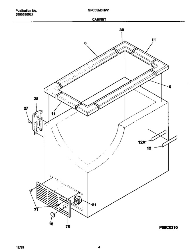 Diagram for GFC05M0HW1