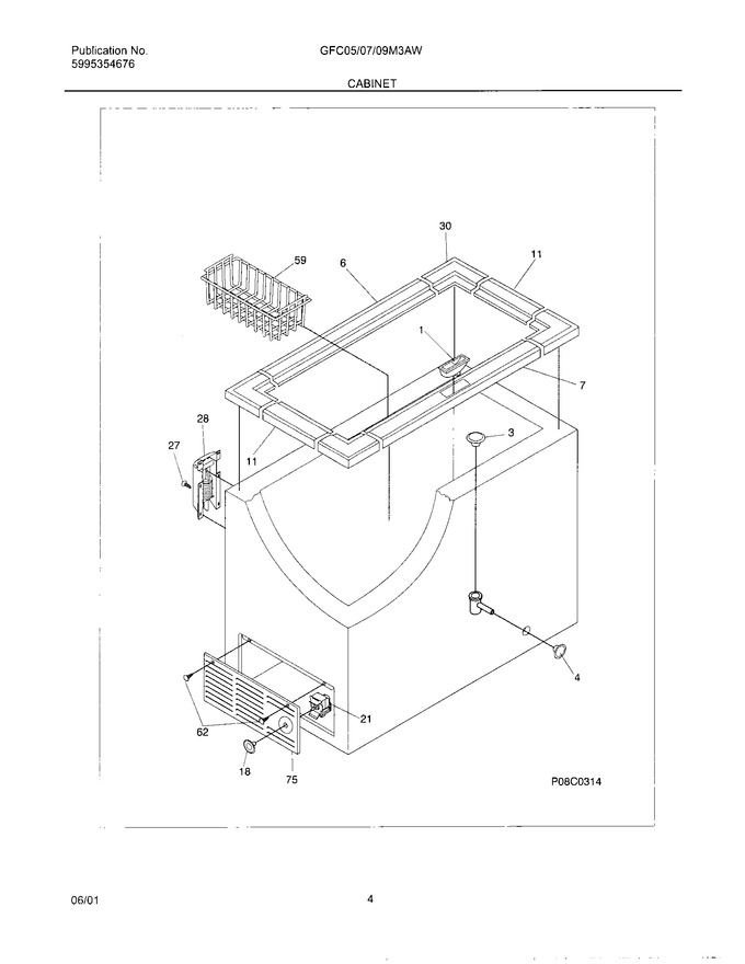 Diagram for GFC05M3AW0