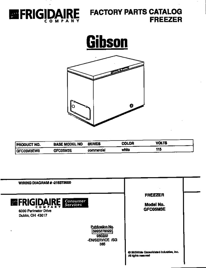 Diagram for GFC05M3EW0