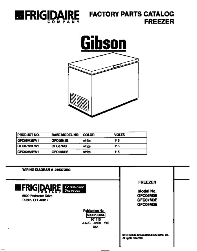 Diagram for GFC07M3EW1