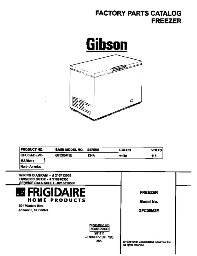 Diagram for GFC05M3EW3