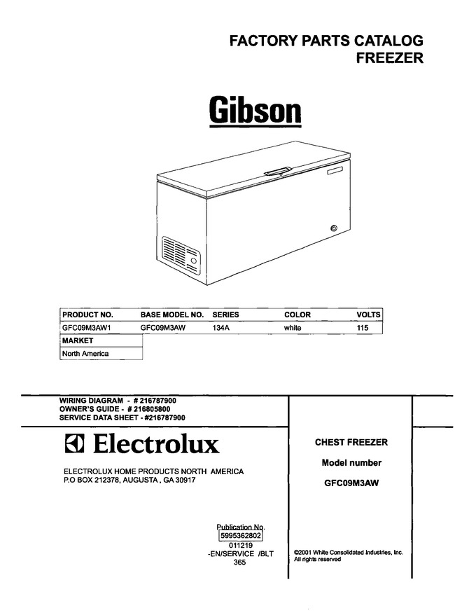 Diagram for GFC09M3AW1