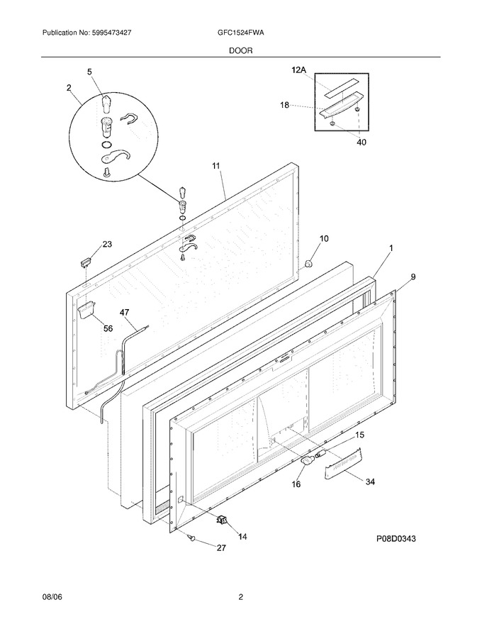 Diagram for GFC1524FWA