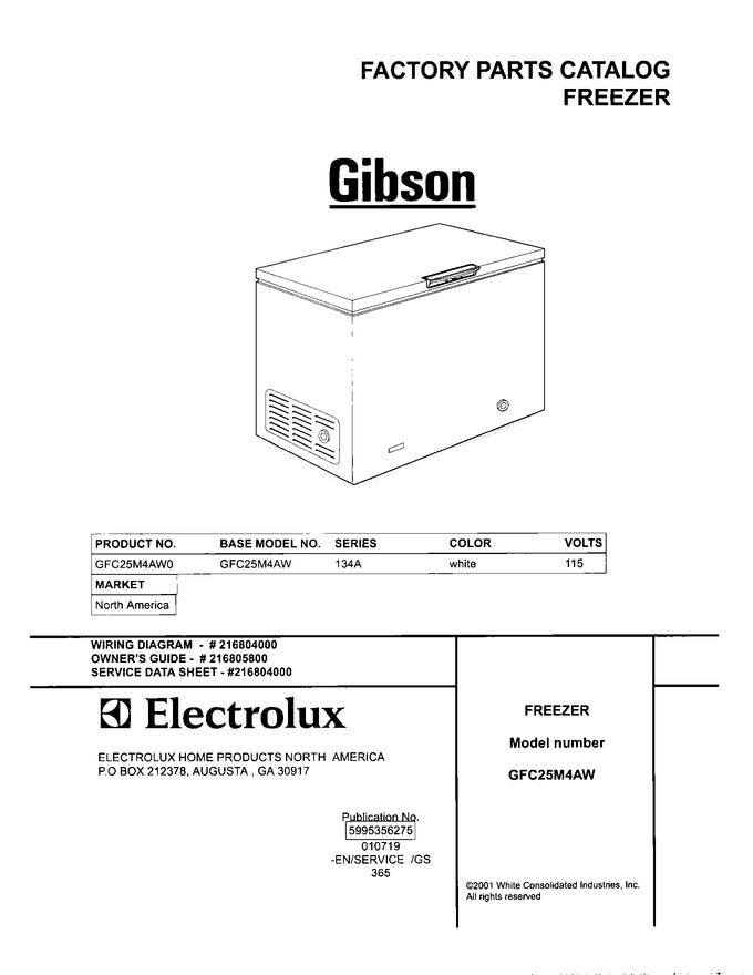 Diagram for GFC25M4AW0