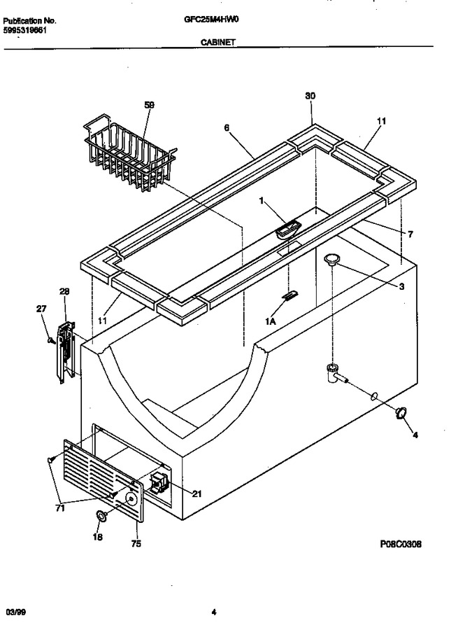 Diagram for GFC25M4HW0