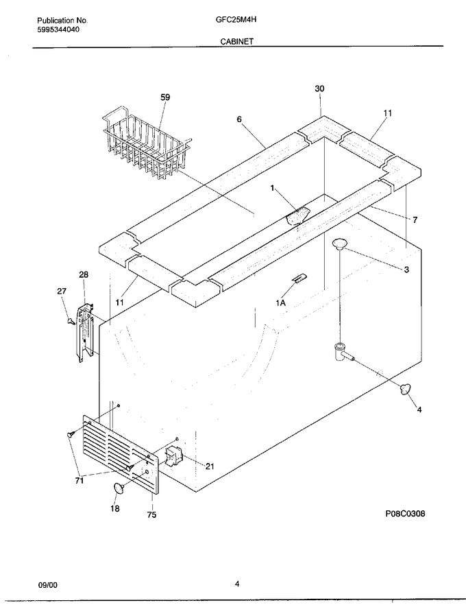 Diagram for GFC25M4HW1