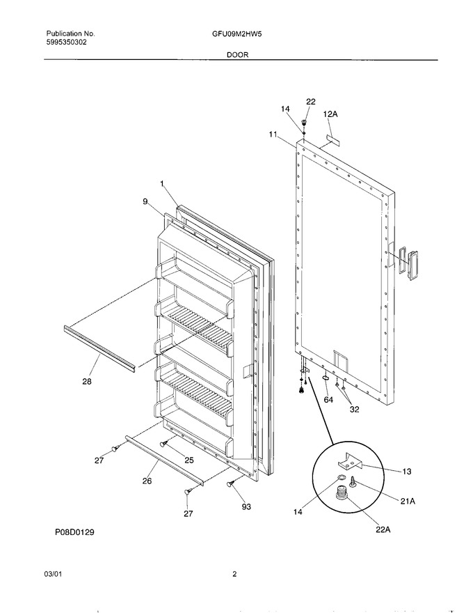 Diagram for GFU09M2HW5