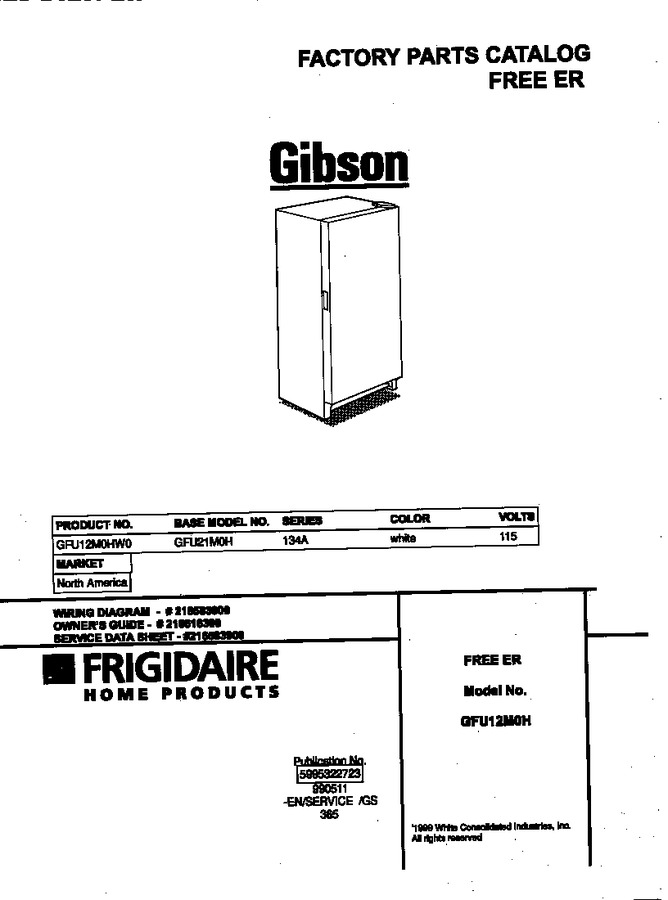 Diagram for GFU12M0HW0