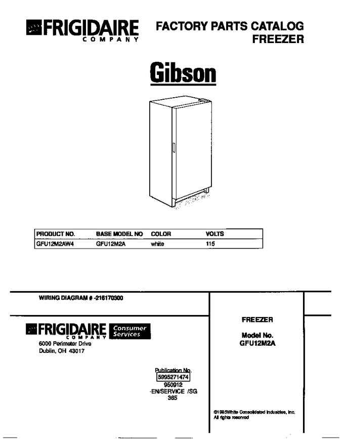 Diagram for GFU12M2AW4