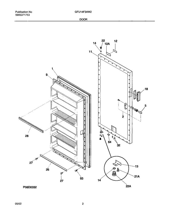 Diagram for GFU14F3AW2