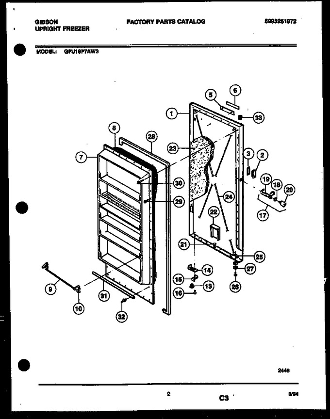 Diagram for GFU16F7AW3