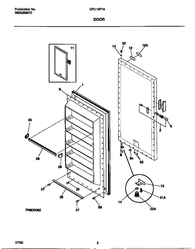 Diagram for GFU16F7AW7