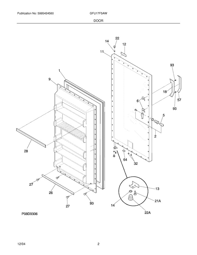 Diagram for GFU17F5AW7